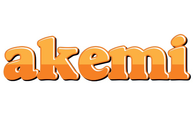 Akemi orange logo