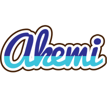 Akemi raining logo
