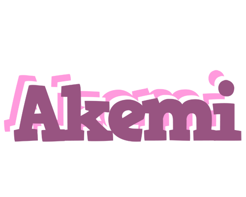 Akemi relaxing logo