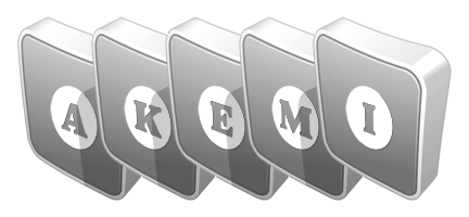 Akemi silver logo