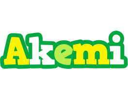 Akemi soccer logo