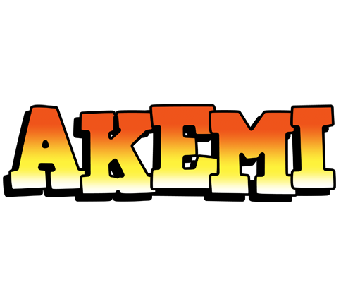 Akemi sunset logo