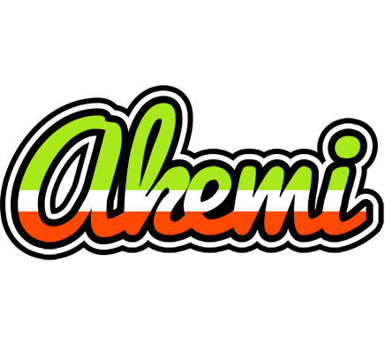 Akemi superfun logo
