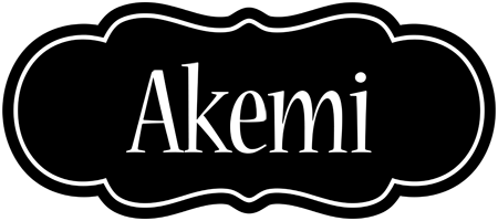 Akemi welcome logo