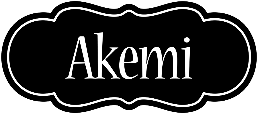 Akemi welcome logo