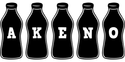 Akeno bottle logo