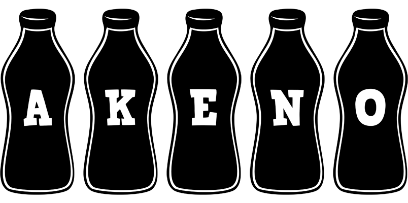 Akeno bottle logo