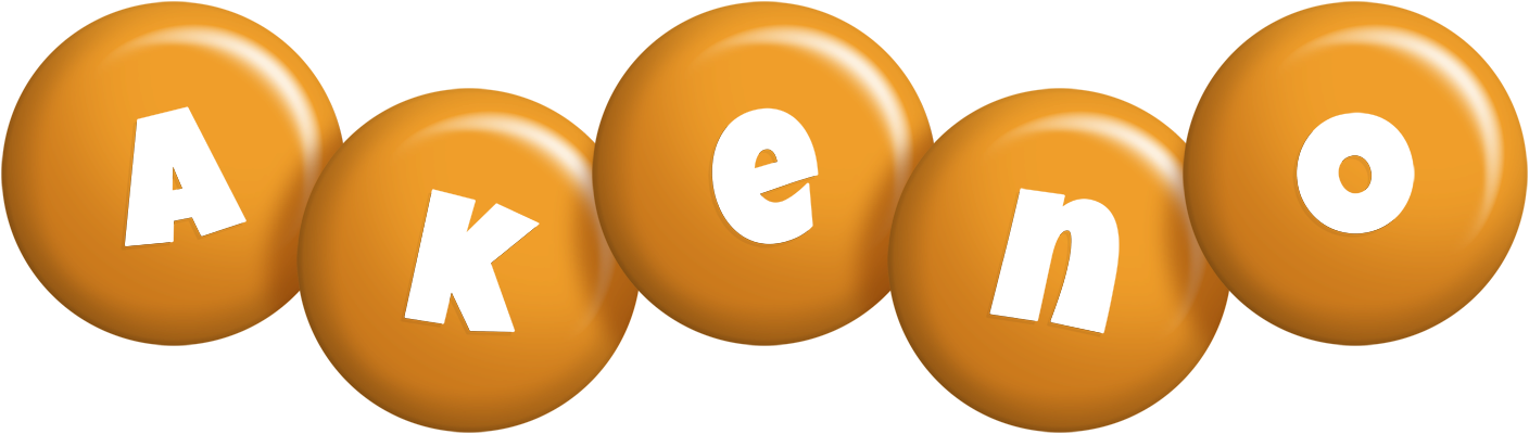 Akeno candy-orange logo