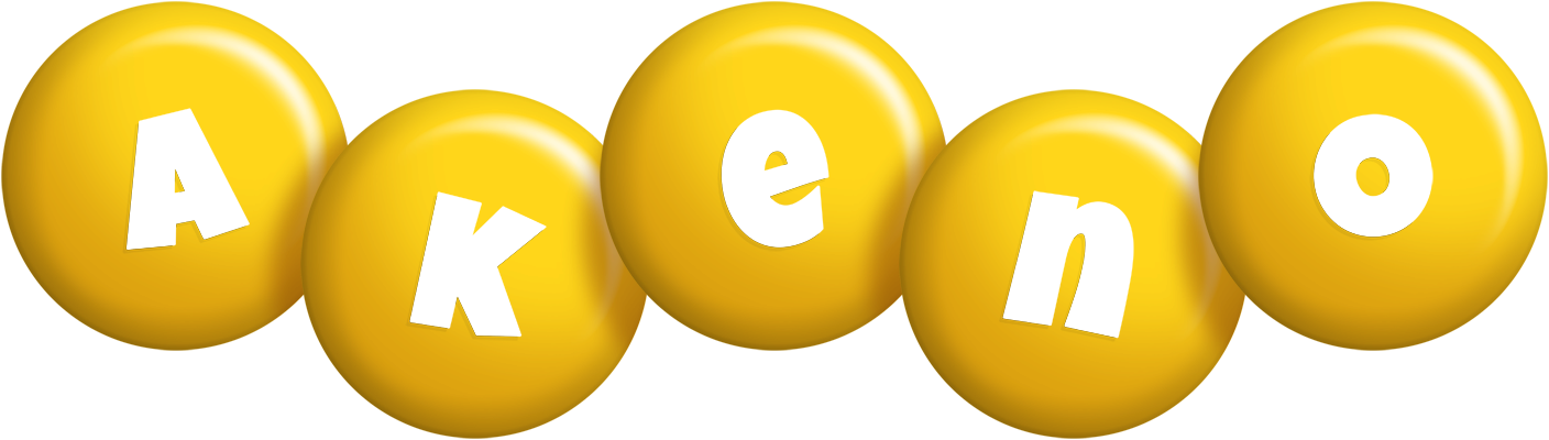 Akeno candy-yellow logo