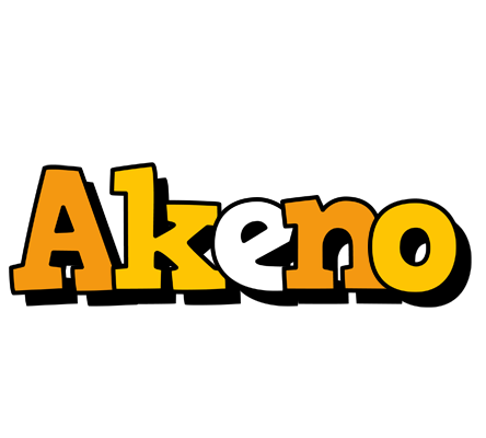 Akeno cartoon logo