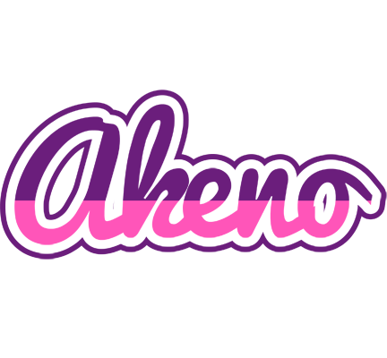 Akeno cheerful logo