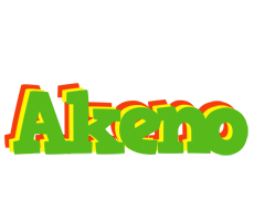 Akeno crocodile logo