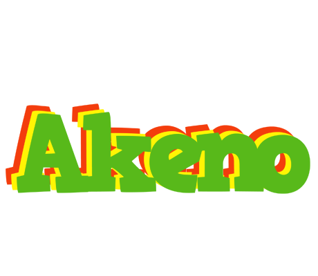 Akeno crocodile logo