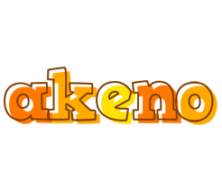 Akeno desert logo