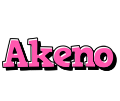 Akeno girlish logo