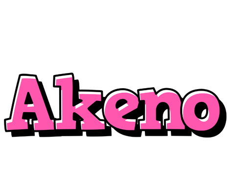 Akeno girlish logo