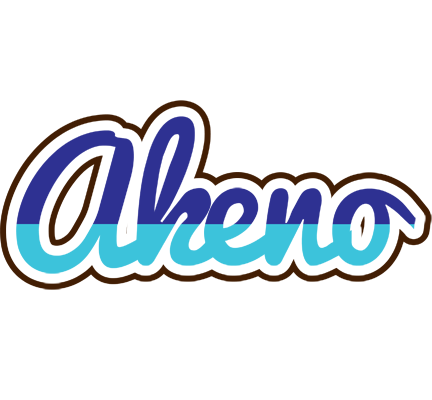 Akeno raining logo