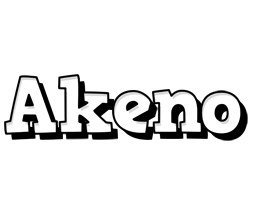 Akeno snowing logo