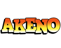 Akeno sunset logo