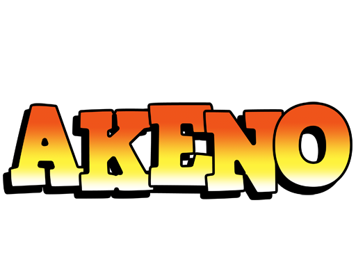 Akeno sunset logo