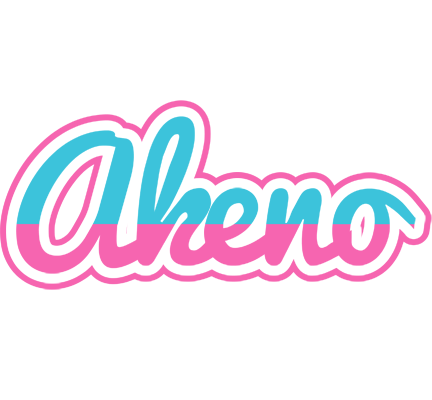 Akeno woman logo