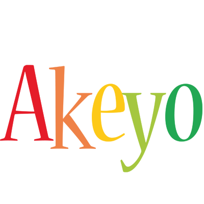 Akeyo birthday logo