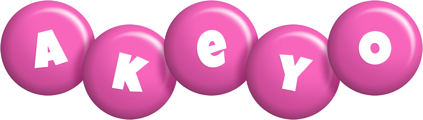 Akeyo candy-pink logo