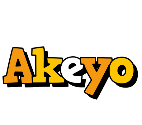 Akeyo cartoon logo