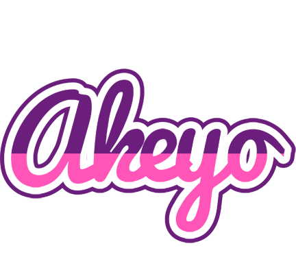 Akeyo cheerful logo