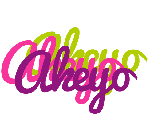 Akeyo flowers logo