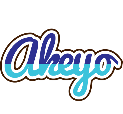 Akeyo raining logo