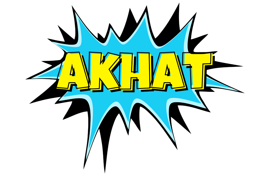 Akhat amazing logo