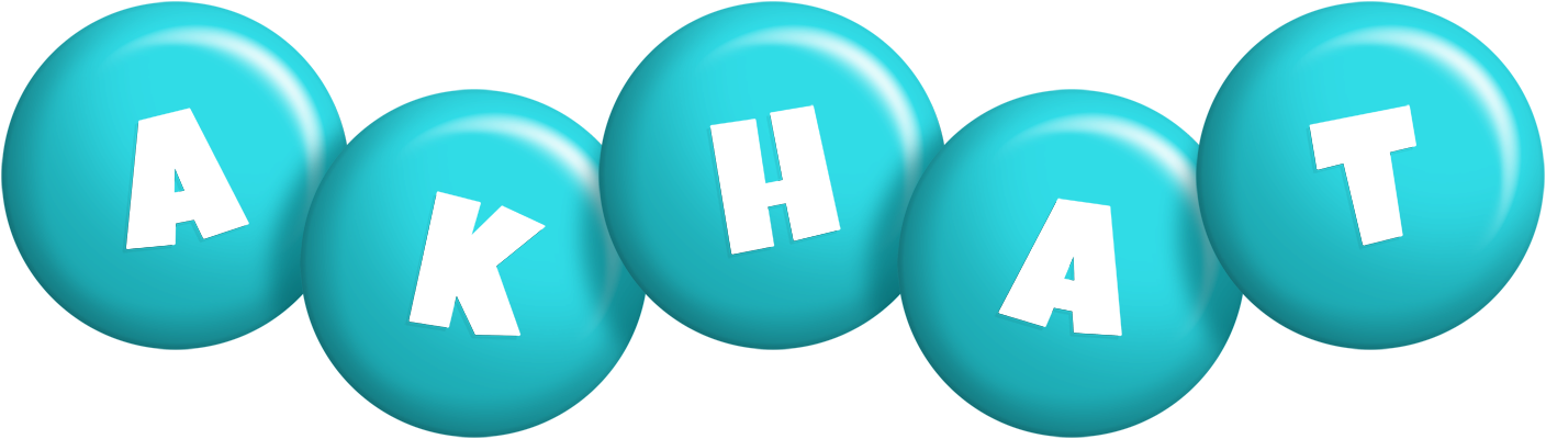 Akhat candy-azur logo