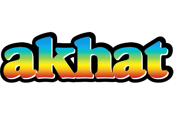 Akhat color logo