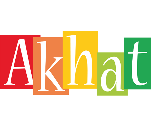 Akhat colors logo