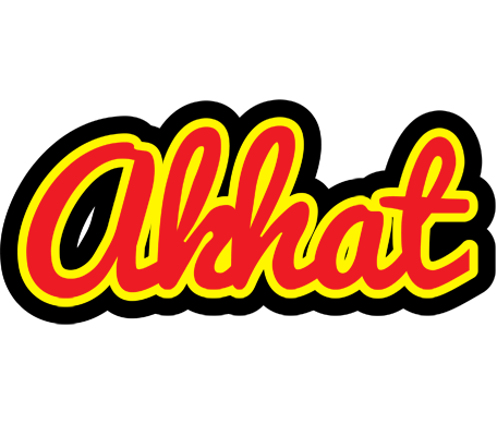 Akhat fireman logo