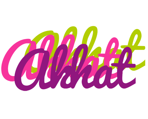 Akhat flowers logo