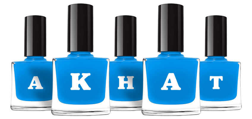 Akhat glossy logo