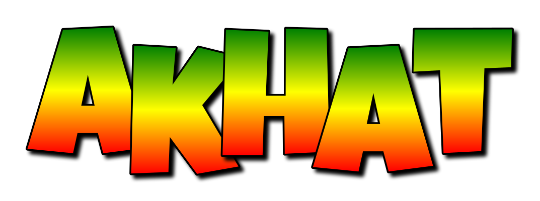 Akhat mango logo