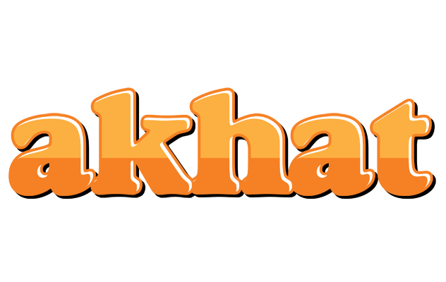 Akhat orange logo