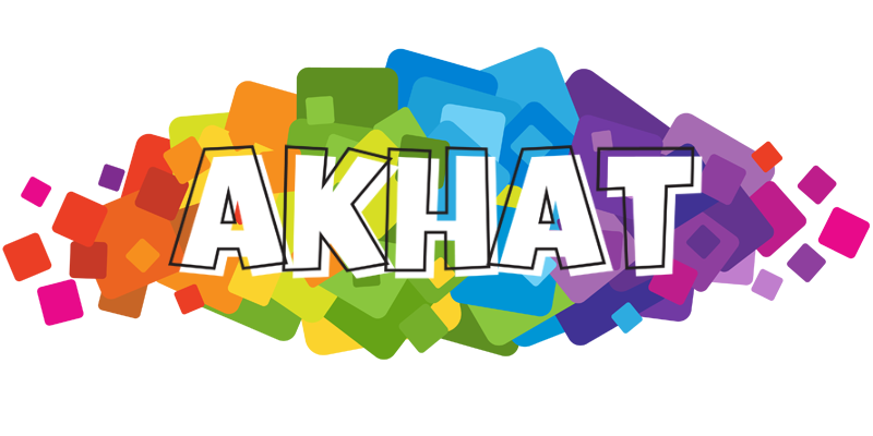 Akhat pixels logo
