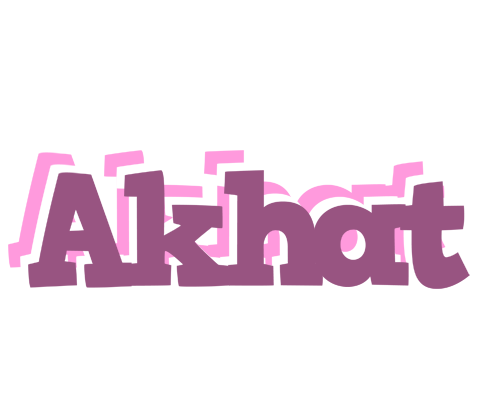 Akhat relaxing logo