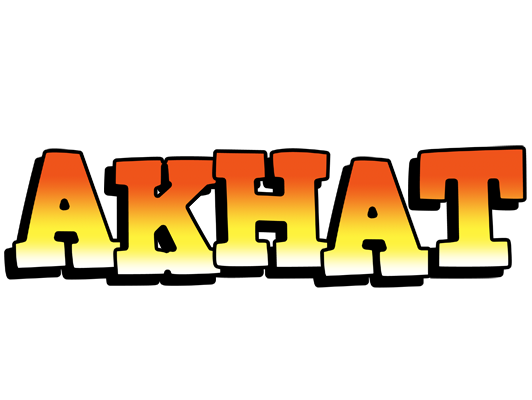 Akhat sunset logo