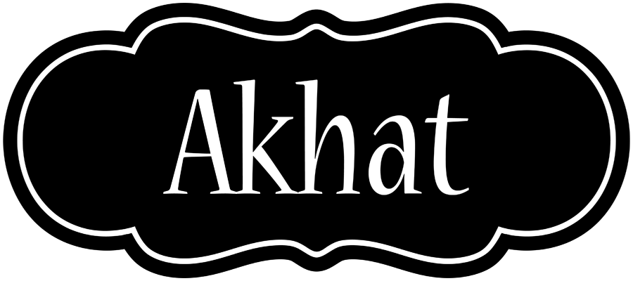 Akhat welcome logo