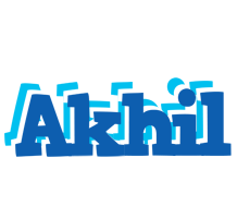 Akhil business logo