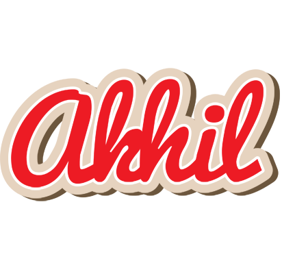 Akhil chocolate logo