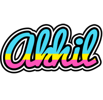 Akhil circus logo