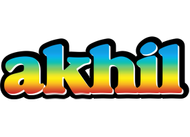 Akhil color logo