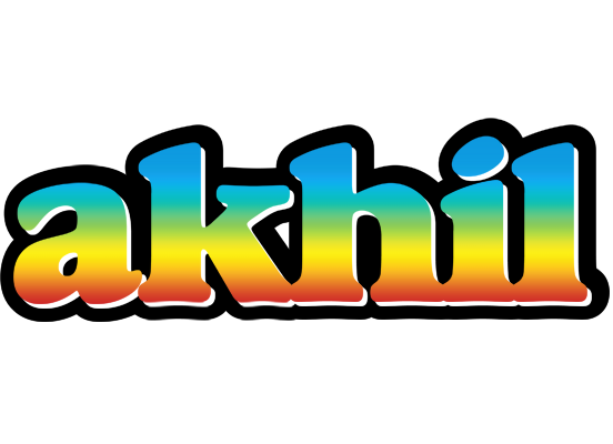 Akhil color logo
