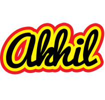 Akhil flaming logo